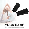 thumbnail image 3 of 2x Yoga Foam Wedge Tile Slanting Board EVA Foam Slant Yoga Block (15x6x5cm), 3 of 6