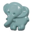 thumbnail image 1 of LA VOGUE Decorative Shank bouton - Aqua, 18 mm (0.71 in), 1 of 3