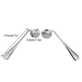thumbnail image 1 of VONKY Curved Handle Elderly Care Stainless Steel Spoon Adult Eating Spoon Feeding Spoon, 1 of 8