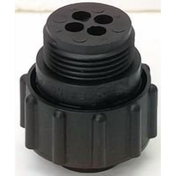 Amp - Te Connectivity Circular Connector Plug Size 11 4 Position Free Hanging - 206060-1