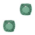 thumbnail image 1 of kurtrusly Chair Cover Slipcover Stretch Seat Computer Protection Set Anti-Dirty Thicken Solid Home Wedding Universal Decoration Dark Green/Seat Mat 2Set, 1 of 6