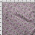 thumbnail image 4 of oneOone Rayon Purple Fabric Floral Sewing Craft Projects Fabric Prints By Yard 56 Inch Wide, 4 of 4