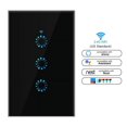 thumbnail image 1 of 1/2/3 Gang WiFi Smart Touch Light Switch US For Amazon Alexa Google IFTTT, 1 of 7