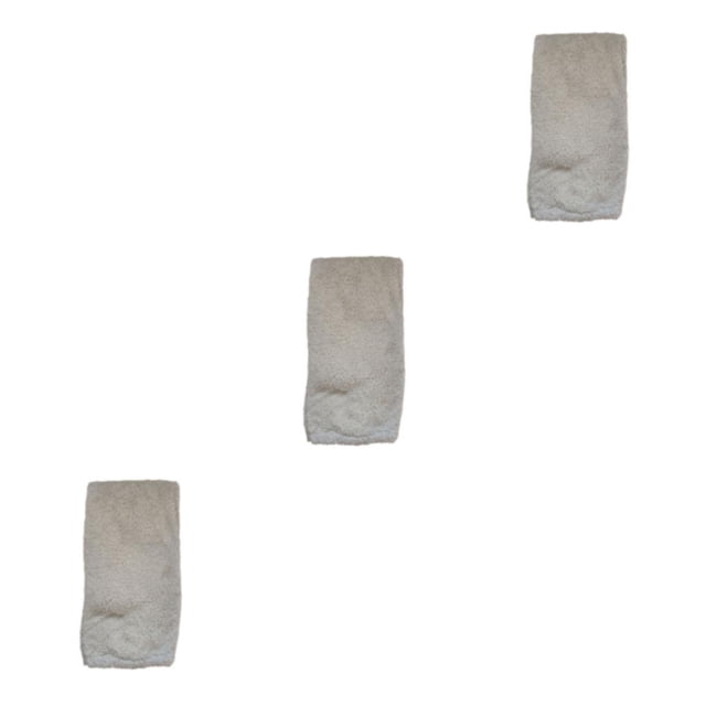 Decodeary Warm In Plush Over Knee Socks For Toasty Winter Days Comfortable Acrylic Fibers light grey 3Set