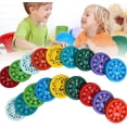 thumbnail image 4 of Graflsoa Interactive Math Learning Fidget Spinners - Educational Arithmetic Toys for Kids, Vibrant Colors, Classroom & Homeschooling Essential, 4 of 6