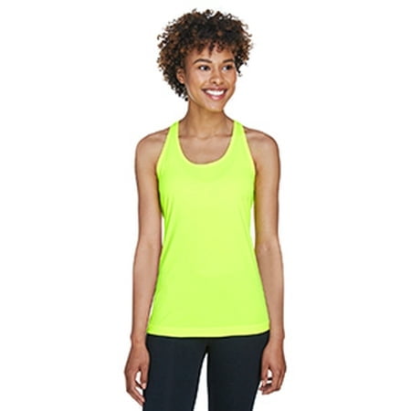 Ladies' Zone Performance Racerback Tank - SAFETY YELLOW - XS