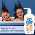 thumbnail image 2 of Dial Kids Peach 3IN1 Body, Hair + Bubble Bath, 709mL, 2 of 4