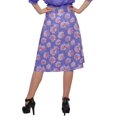 thumbnail image 3 of Moomaya Jupe Imprimée pour Femmes en Poly Spandex Tenue Décontractée Jupe d'Été pour Filles, 3 of 5