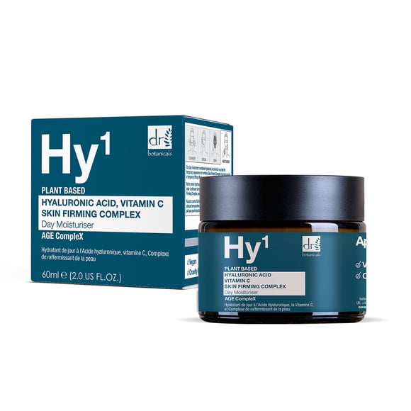 Acide Hyaluronique 1 % et Vitamine C 1 % et Complexe Raffermissant pour la Peau 1 % Hydratant de Jour 60 ml