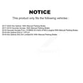 thumbnail image 2 of Positive Plus Rear Semi-Metallic Disc Brake Pads PPF-D1829 for Car Hyundai Sonata Kia Optima, 2 of 8