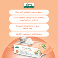 thumbnail image 4 of Aleva Naturals Bamboo Baby Pacifier & Toy Wipes - 30 Count, 4 of 5