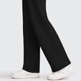 thumbnail image 3 of Posijego Womens Sweatpants Casual Drawstring Wide Leg Lounge Pants Elastic Waist Straight Leg Athletic Pants, 3 of 5