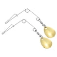 thumbnail image 1 of Unique Bargains 20Pcs Fishing Spinnerbait Wire with Blade, Large-sized Water-drop, Gold Tone, 1 of 5