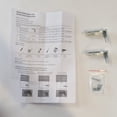 thumbnail image 5 of Olivia Stone Cordless Zebra Roller Blinds, Day and Night Sheer Blinds, White 19"W x 84"L, 5 of 5