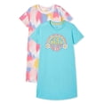 thumbnail image 1 of George Girls' Nightshirt 2-Pack, 1 of 2