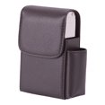 thumbnail image 3 of Case Holder Pouch 20 Capacity Holder Unisex Texture Dark Brown, 3 of 7