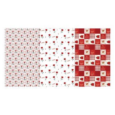 Papier d'Emballage, 6 Pcs Papier d'Emballage Cadeau Papier Cadeau Couverture de Livre Papier Style Ins Anniversaire Saint-Valentin Emballage Bouquet Papier, Cadeaux d'Anniversaire pour Femmes, Papier d'Emballage Cadeau