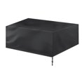 thumbnail image 1 of Housse de Protection Imperméable et Anti-Poussière pour Meubles de Patio Extérieur Canapé Table à Manger (200*160*70cm), 1 of 12