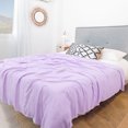 thumbnail image 2 of PiccoCasa Cooling Blanket Viscose from Bamboo Breathable Lavender Twin, 2 of 7