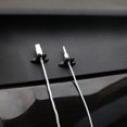 thumbnail image 2 of 16pcs Self-adhesive Cable Clips Multipurpose Mini Wire Clip Cable Organizer Cord Management for Car (Black), 2 of 7