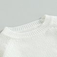 thumbnail image 4 of Baby Girl Boy Knit Pullover Sweater Fall Winter Warm Sweatshirt Tops with Pocket, 4 of 6