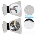 thumbnail image 3 of EGNMCR 3PC Faucet Cover Faucet Freezing Protection For Faucet Outdoor Faucet Socks lantern string, 3 of 4