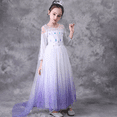 thumbnail image 1 of HAWEE Elsa Robe de Princesse Reine des Neiges Cosplay Flocon de Neige Costume Robes pour Filles Manches Longues Robe de Princesse à Paillettes pour Fête, 1 of 1