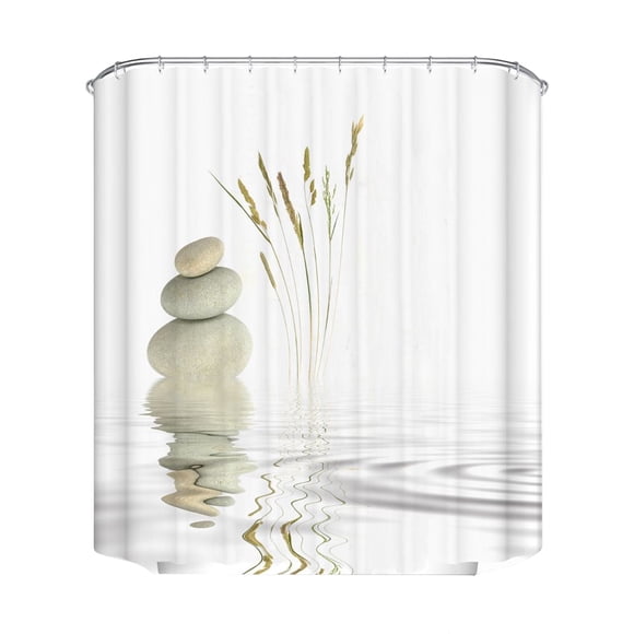 VONKY Bathroom Shower Curtain Hanging Protection Decorative Bath Drape Hotel Household Indoor Washroom Showering 120x200cm