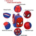 thumbnail image 2 of Toddler School Backpack 3D Comic Schoolbag Waterproof Lightweight Backpack for Elementary Student Schoolbag Kids,Blue, 2 of 5