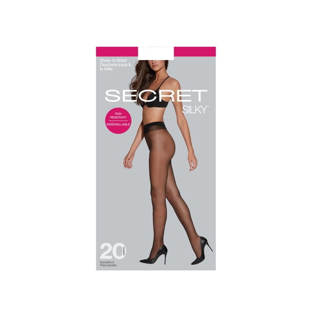 Secret® Silky Indemaillable Bas-Culotte 1pk