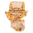 thumbnail image 3 of Puppy Rain Poncho Jacket, Transparent Brim Bee Pattern Dog Raincoat Reflective Lightweight  For Camping For Walking S,M,L,XL,XXL, 3 of 8