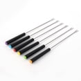 thumbnail image 2 of LSLJS 6 Packages Of 9 Inch Long Metal Grill for Barbecue, Retractable Grill Forks, Hot Dogs With Fire Sticks, Camping, Campfires, Home Accessories, 2 of 9