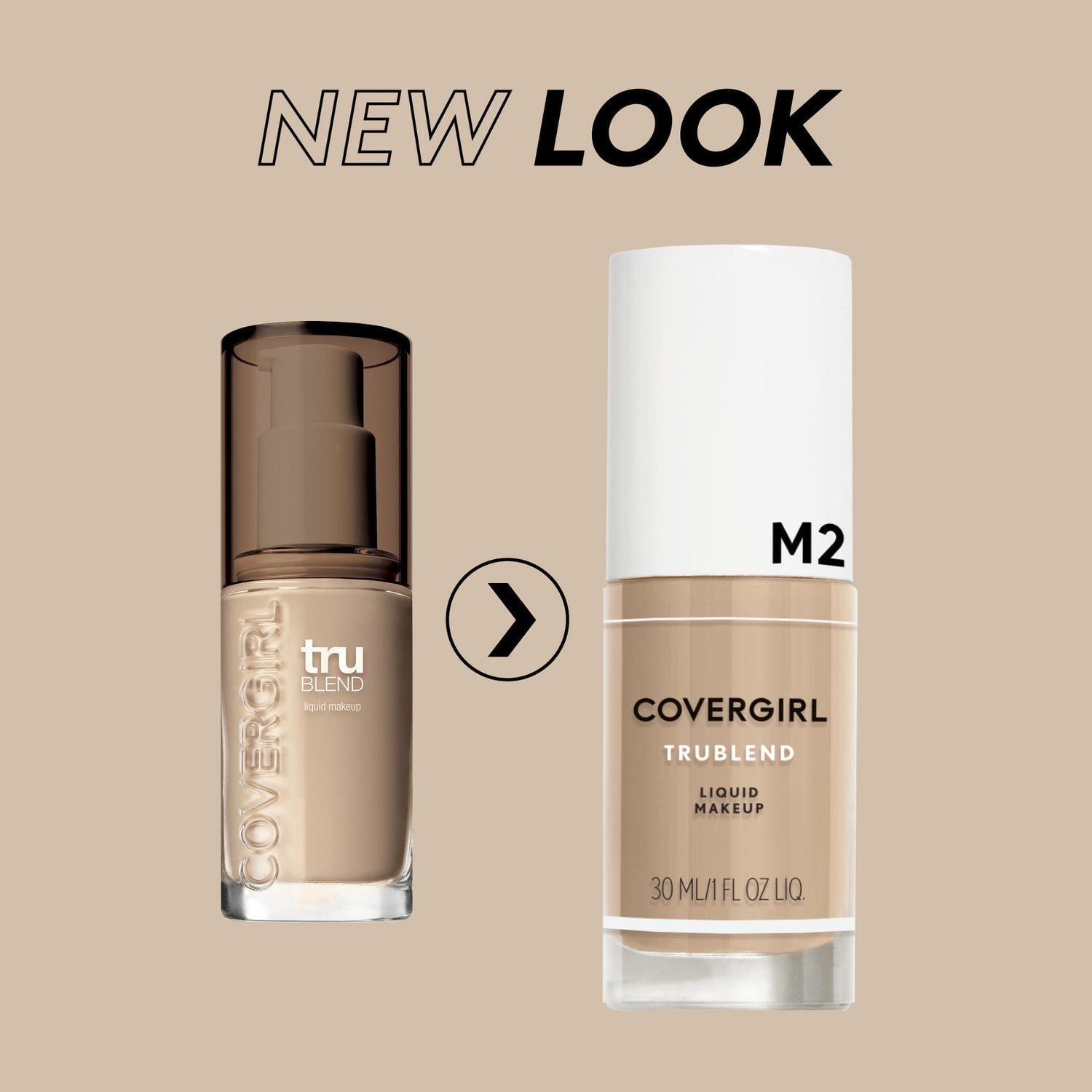 COVERGIRL Fond de teint Hydratant TruBlend, fini lumineux, tient toute la journée, formule légère et sans huile, estompe les imperfections, 100% Sans Cruauté
