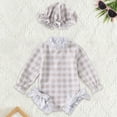 thumbnail image 1 of Girl Rash Guard Swimsuits Hawaiian Ruffle Sun Protection Long Sleeve Toddler Bathing Suit Girl 6-12 Months, 1 of 3