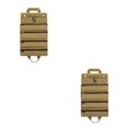 thumbnail image 4 of Decodeary Cloth Tool Tool Pouch Pouch And Multi-pocket Multi-pocket Access Tool khaki 2Set, 4 of 6