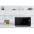 thumbnail image 4 of Panasonic NNSC688SC Genius Mid Size 1200W Inverter Microwave Oven, 7 Auto Cook Menus, Child Lock, Black Stainless, 4 of 6