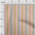 thumbnail image 1 of oneOone Polyester Lycra Fabric Multicolor Stripe Print Fabric By The Yard 56 Inch Wide, 1 of 3