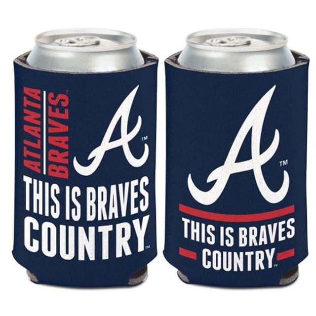 Wincraft 3208536783 MLB Atlanta Braves Can Cooler Slogan Design