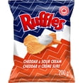 thumbnail image 1 of Ruffles Cheddar & Sour Cream flavoured Potato Chips, 1 of 9