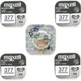 thumbnail image 1 of Maxell Watch Battery Button Cell SR626SW SR-626SW 377 Pack of 5 Batteries, 1 of 4