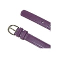 thumbnail image 2 of CTM® Kid's Basic Leather Dress Belt (Pack of 2 Colors), 2 of 3
