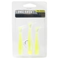 thumbnail image 3 of Lunkerhunt - Finesse Swimbait - Pre-Rigged - Fishing Lure - Chartreuse Shad - 3" & 1/4 oz, 3 of 5