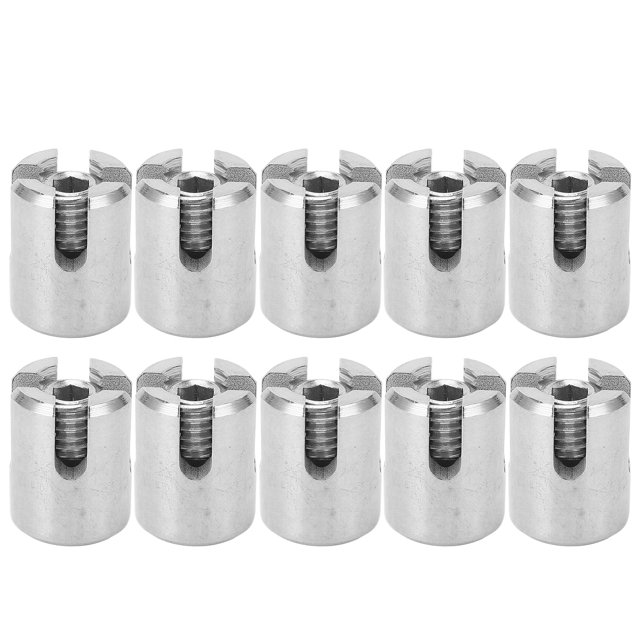 Pinces de Rampe, Installation Facile 10 Pcs Pince à Câble Fixation Durable Ferme Attache Haute Résistance pour Intérieur