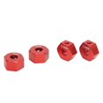 thumbnail image 2 of Moyeu de Roue de Voiture à Télécommande, Installation Facile Moyeu de Roue RC de 14mm de Diamètre 5.5mm 7mm d'Épaisseur pour Remplacement Rouge, 2 of 8