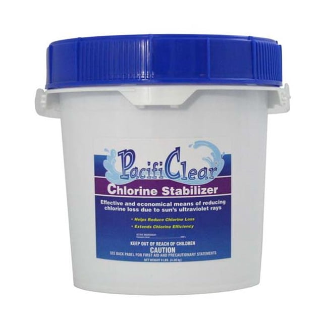 Water Techniques F081009036PC Seau Stabilisateur de Chlore de 9 Lb