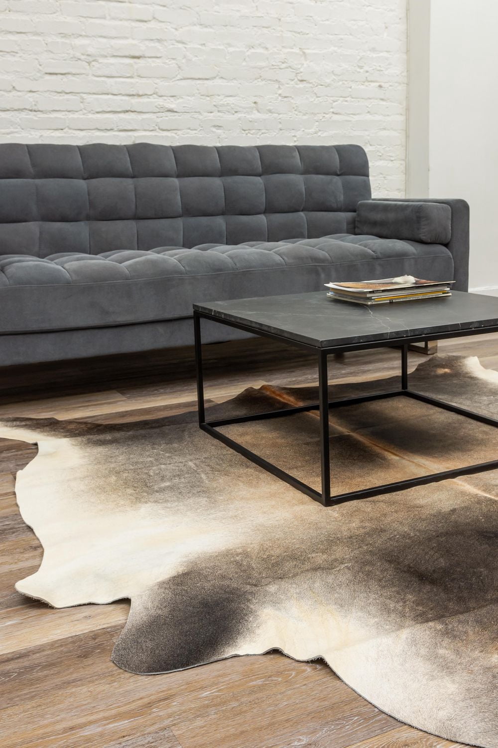 H-Natural Kobe Exotic Cowhide 6'X7'
