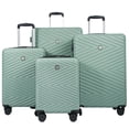 thumbnail image 1 of Travelhouse Ensemble de 4 Pcs de Valises Rigides, Valise Rigide Légère avec Cadenas TSA et Roues Pivotantes, Vert, 1 of 6
