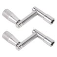 thumbnail image 2 of Clé à Tambour Carrée Intérieure, 2 Pcs Clé à Tambour ZShape Accessoire d'Instrument Clé à Tambour de Syntonisation Fiabilité Ultime, 2 of 8