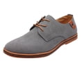 thumbnail image 2 of TIMIFIS Chaussures Habillées pour Homme Chaussures Oxford Formelles Derby Classiques à Lacets - Été, 2 of 3