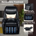 thumbnail image 4 of COSTWAY Soothe26 Massage Chair, Full Body Zero Gravity Massage Recliner with SL Track, Waist Heater, Calf Airbag, Automatic Shoulder Detection, Remote Control, Pillow, 4 of 10